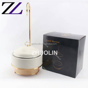 Sang Trọng 4 <span class=keywords><strong>Ltr</strong></span> 6L 8L Cắt Món Ăn Với Treo Nắp Đậy Đảng Wedding Buffet Phục Vụ Thực Phẩm Ấm Hơn Vàng Trắng chaffing Món Ăn - Product Image 4