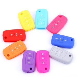 Cubierta de llave de coche de 3 botones de silicona a <span class=keywords><strong>precio</strong></span> de fábrica de fabricantes con patrón de panal - Product Image 6