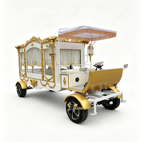 Cercueil électrique de style calèche chinoise à chevaux à vendre / Voiture funéraire pour salon funéraire