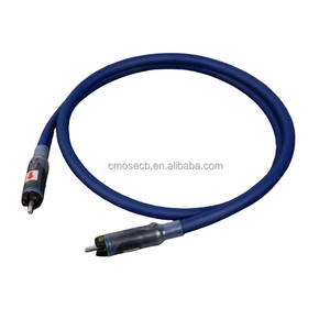 Câble audio numérique coaxial RCA GAC-1 S/PDIF 75 Ohm 10070, plaqué argent, avec horloge - Product Image 4