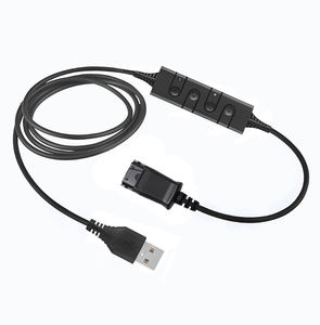 Beien-Cable adaptador de desconexión rápida DA80, Compatible con plantronic o Jabra QD a USB, con Control de volumen/silencio para auriculares - Product Image 2