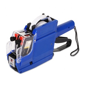 Portable MX-6600 Deux Lignes <span class=keywords><strong>Étiquette</strong></span> Autocollant Étiqueteuse de Prix <span class=keywords><strong>Pistolet</strong></span> - Product Image 2