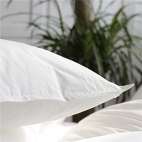 Couette de luxe pour hôtel, taille Queen, blanc pur, alternative au duvet, élégante surpiqûre en boîte, 100% coton, respirante, lavable en machine