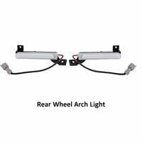 Feux avant Chery Jetour Jet Traveler T2, feux de position latéraux LED blancs 6000K 12V de remplacement