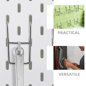 Supermarket Cardboard <b>Display</b> Rack with Metal <b>Hooks</b> for Shop - Product Image 6