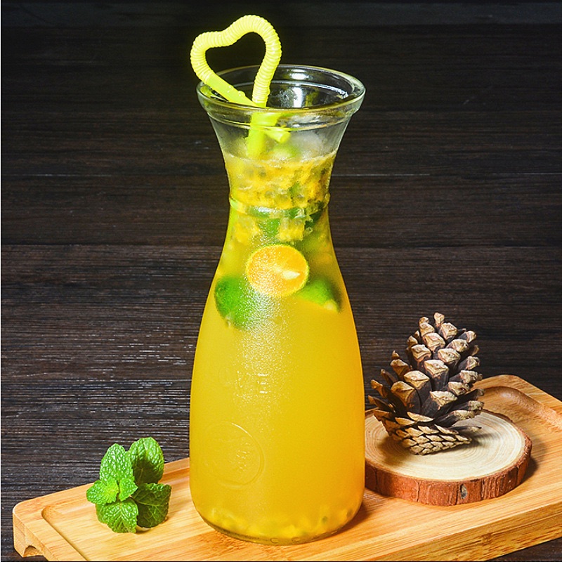 350ml 500ml 1000ml glass Pitcher glass cold water bottle cool kettle glass jug