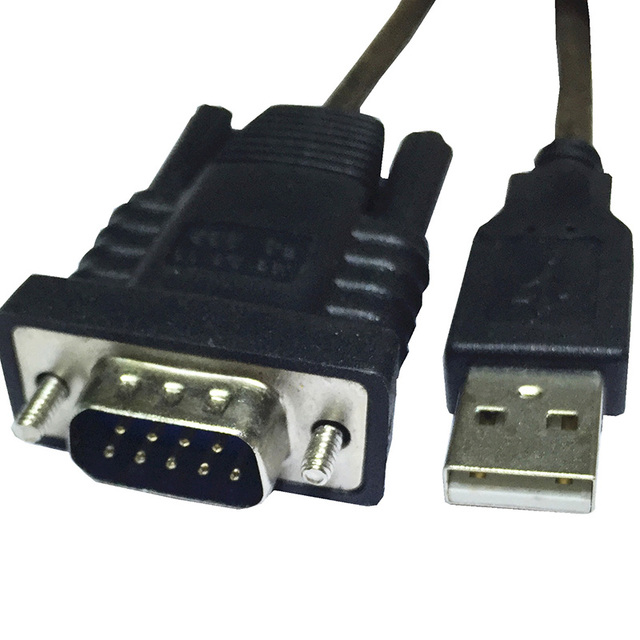 Wholesales 1.5meter USB 2.0  a Male to RS232 Serial DB9 9pin Male Adapter Cable With PL2303RA for RS232 Peripheral Products