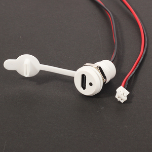 Bảng Điều khiển gắn kết USB C ổ cắm với LED chỉ số USB-C nữ để ph2.0 mở dây cáp điện sạc cổng với bìa - Product Image 4