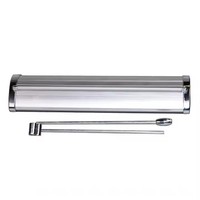 Bannière publicitaire rétractable verticale A3 A4 pour table, support de bannière rétractable double face pour table, panneau publicitaire de table rétractable
