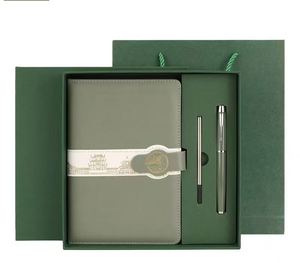 Coffret Cadeau Carnet et Stylo en PU Noir pour Cadeaux de Bureau Exécutif, Personnalisation de Marque et Approvisionnement en Gros pour Entreprises - Product Image 3