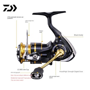 DA Iwa Dawa <span class=keywords><strong>CrossFire</strong></span> CS LT รอกหมุน5.2ความเร็วสูง: 1อัตราทดเกียร์เหยื่อตกปลาโลหะมือขวาระยะไกล - Product Image 2