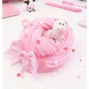 ชุดดินน้ำมันและสไลม์ DIY สร้างสรรค์ ทนทาน ใช้งานได้นาน ของเล่นสัมผัสนุ่มฟู สีสันสดใส เหมาะสำหรับเด็ก เป็นของขวัญ - Product Image 6