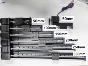 NEMA 11 스테퍼 모터 선형 스테이지 50mm 100mm 150mm 200mm 250mm 300mm 거리 이동 12V 선형 스테퍼 모터 - Product Image 5