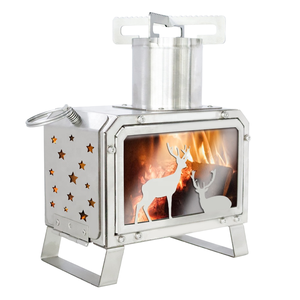 Poêle Fangcun pour le camping en plein air, poêle à bois pour tente, poêle à eau bouillante, foyer pliable, poêle chauffante - Product Image 1