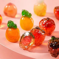 Fabricants de confiseries chinois, vente en gros, OEM, bonbons gélifiés personnalisés en forme de dessin animé, saveur de fruits 4D