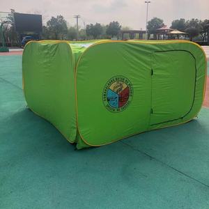 Carpa de Emergencia Rectangular Pamahalaang Bayan Ng Rosario, de Apertura Rápida, Plegable, Impermeable, de Una Sola Capa, para Uso en Interiores y Exteriores - Product Image 2