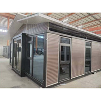 Villa préfabriquée extensible à double aile de 30 pieds pour projet hôtelier
