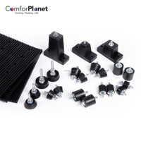 NOUVEAU Support anti-vibration en caoutchouc pour générateur et climatiseur mini-split industriel sur mesure pour usine HVACR, avec amortisseur de chocs