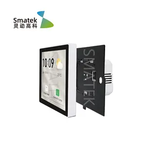 2023 China Manufacturer 4'' In-Wall Home Control Touch Panel Switch Scenes Interactions Wifi Power Switch