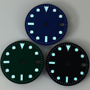Pièces de modification pour mouvement <span class=keywords><strong>Seiko</strong></span> NH35 NH36, cadran de 28,5 mm, accessoires de montre modifiés, luminescence verte - Product Image 6