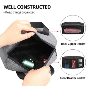 Smell Proof Bag, Dog Tested Smell Proof Case Big Smell Proof Pouch for Travel <b>Storage</b> (<b>Grey</b>) - Product Image 2