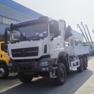 ผลิตในประเทศจีน Dongfong Shacman Foton รถเครนเคลื่อนที่ ราคาอุปกรณ์ไฮดรอลิก รถเครนติดรถบรรทุก 12 ตัน สำหรับขาย - Product Image 2