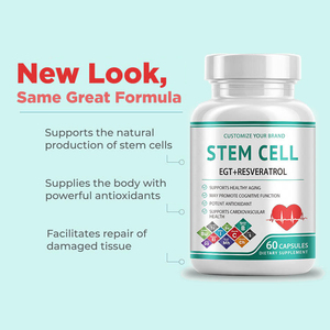 Private Label Vitamins and <strong>Supplements</strong> Skin Whitening Products Ergothioneine Placenta Stem Cell Capsule <strong>Supplement</strong> - Product Image 3