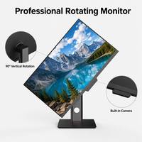 Wholesale OEM 23.8 27 inch Height Adjustable All in One Desktop Computer Intel Core i7 i9 IPS Windows 11 AIO PC School Lab