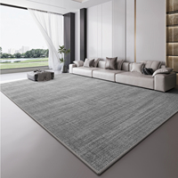 Anpassbare 3D Modern Minimalist Style Wohnzimmer Teppiche rutsch feste dicke Kristall Samt Anti-Noise Fuß matten Home Neuheit