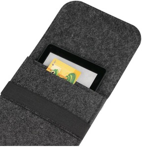 Étui de protection universel en feutre pour liseuse <span class=keywords><strong>Kindle</strong></span>, sac de rangement universel pour tablette 6-8 pouces, coque de protection universelle - Product Image 5