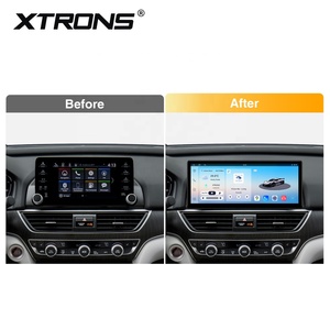 12.3 Inch Android Car Stereo for Honda Accord 2018-2022 UNISOC 7865 8+128GB Dual BT QLED Screen Coaxial RCA Output CE-XTRONS - Product Image 3