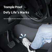 Protection anti-coup de pied pour console centrale intérieure de voiture, compatible avec Model Y, en ABS, anti-rayures, accessoires de voiture fabriqués en Chine