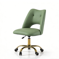 Chaise de pédicure professionnelle pour salon de beauté, base dorée, moderne, luxueuse, réglable en hauteur, tabouret de technicien