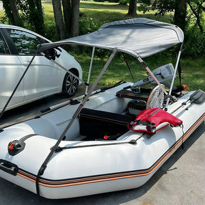 Bateau pneumatique sportif Kaboat, bateau pneumatique Hypalon, hors-bord, 3 personnes, coque rigide en aluminium, yacht en PVC, bateau pneumatique de pêche avec moteur - Product Image 6