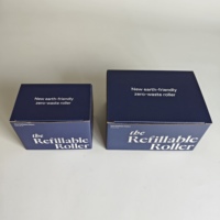Boîtes d'emballage en carton ondulé recyclables de haute qualité, de luxe, fabriquées en usine, avec logo personnalisé imprimé, pour rouleaux rechargeables de 10 ml