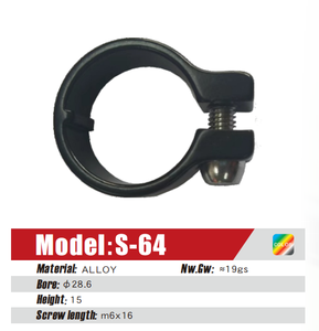 YT, venta al por mayor, abrazadera de bloqueo de aleación de aluminio, empuñadura de <span class=keywords><strong>manillar</strong></span> de bicicleta, Conector de tubo de acoplamiento rápido, tornillo - Product Image 4