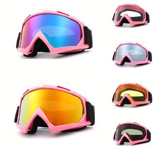 Lunettes de cyclisme roses de haute qualité pour hommes et femmes, lunettes de soleil anti-UV pour le motocross et le VTT, lunettes de sport - Product Image 1