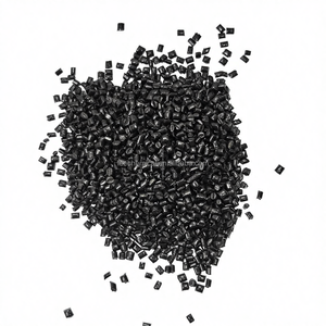 <strong>LDPE</strong> Black Recycled Plastic <strong>Pellets</strong> High Strength Injection Molding Blown Film Extrusion Film Grade - Product Image 1