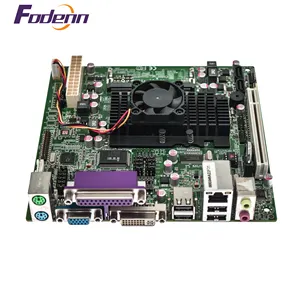 Fodenn Intel ATOM D525 Mini ITX Industrial Embedded Motherboard Unterstützung DDR3 SO-DIMM, bis zu 4GB 6 * COM Port 6 * USB Port