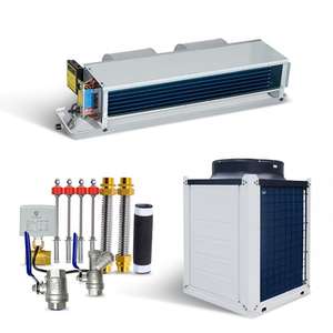 Commerciële <span class=keywords><strong>AC</strong></span>-units Fancoil plafondmodel horizontaal inbouw type hydronische ventilatorconvector voor verwarming en koeling - Product Image 4