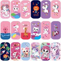 Vente en gros 3D PU EVA dessin animé rose lapin chat boîte à crayons personnalisé sèche-cheveux Eva éponge mousse magnétique boîte de rangement avec insert Eva