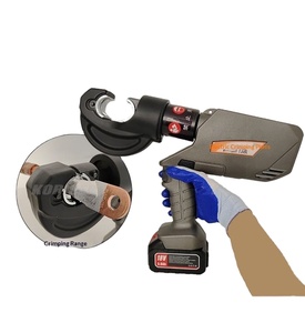 Pince hydraulique électrique portable 18V EZ-300.300B.400, outil de sertissage hydraulique électrique, kit d'outils de sertissage pour fiches de câbles, vente chaude - Product Image 4
