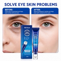 Sérum pour les yeux anti-âge, réparation des rides, raffermissant, éclaircissant, hydratant, essence pour le contour des yeux 20 ml pour peaux matures, jour et nuit