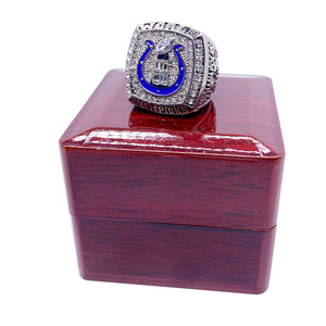 Anillo de Campeonato de la NFL de los Indianapolis Colts 2006, Aleación de Plata Grabada, Joyería Unisex - Product Image 5
