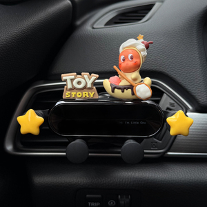 Soporte para teléfono de coche Toy Story, soporte para ventilación de aire, soporte antideslizante con soporte por gravedad, decoración bonita para mujeres - Product Image 4