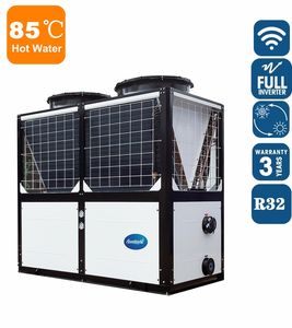 R32 bomba de calor comercial 90KW sistema de refrigeração vertical ar bomba de calor água quente - Product Image 5