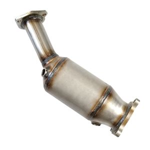 Kualitas tinggi yang dijanjikan logam pembawa tiga arah kustom konverter katalis cocok langsung untuk AUDI A6L 2.0T - Product Image 5