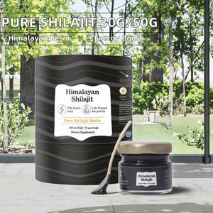 OEM Reines <span class=keywords><strong>Himalaya</strong></span>-Shilajit-Harz 300mg Gold-Qualität Energie-Boost Immununterstützung Erwachsene Bio Hochhuminsäure-Softgel - Product Image 4