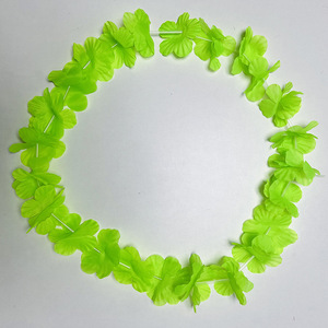 Collier de cou et de poitrine Hawaï<span class=keywords><strong>en</strong></span> pour fête, décoration, avec pampilles <span class=keywords><strong>en</strong></span> <span class=keywords><strong>paille</strong></span>, pour la danse, couronne de fleurs, leis - Product Image 3