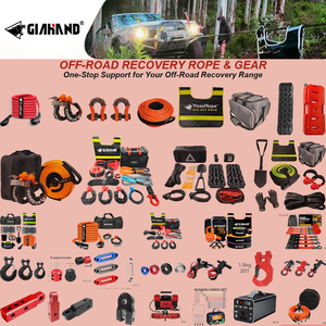 Corda di Recupero Cinetica OEM in Nylon 66, 19mmX6m (3/4" X 20ft), 8.3T, Cinghia di Recupero Resistente per UTV ATV Fuoristrada - Product Image 5